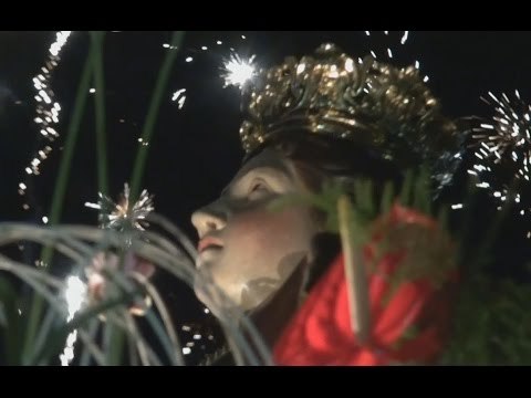 Carinaro (CE) - Festa Sant'Eufemia, l'asta delle mazze e il rientro della statua (08.09.15)