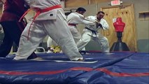 American Service Members Kick It With Afghan Judo Instructor