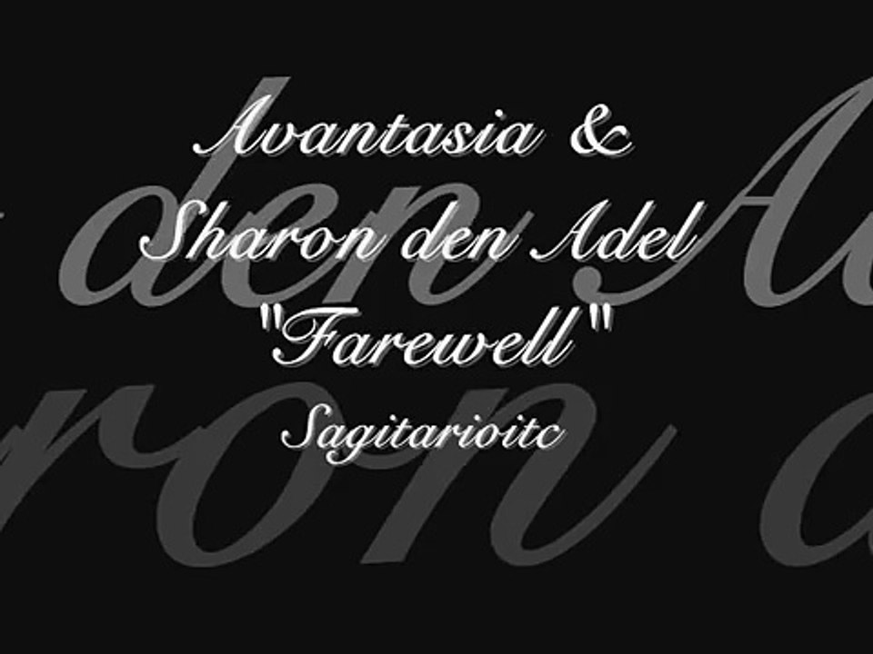 AVANTASIA & Sharon den Adel - "Farewell" [Lyrics]