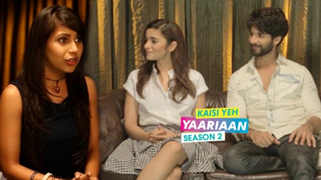 Kaisi Yeh Yaariaan's Fab 5 Meets Shahid Kapoor And Alia Bhatt| Shandaar Promotions| MTV
