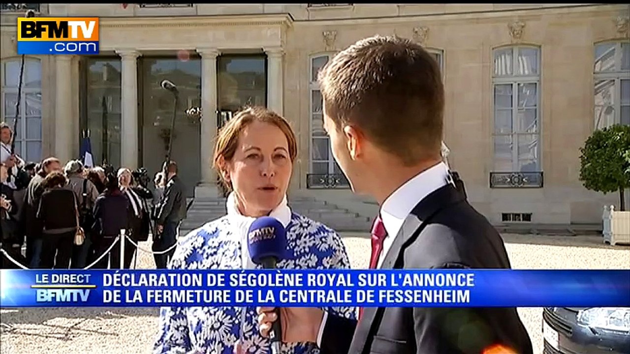 "Le processus de fermeture de Fessenheim sera irréversible", assure Ségolène Royal