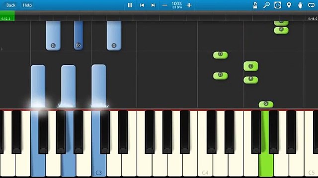 Galantis - Peanut Butter Jelly - Piano Tutorial - Synthesia - How To Play