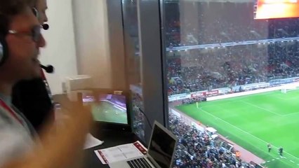 Концовка матча Россия 1:0 Швеция, в исполнении Георгия Черданцева и Константина Генича