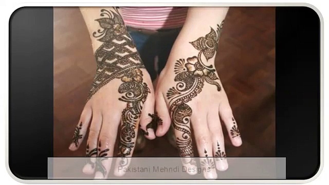 Pakistani Mehndi Designs