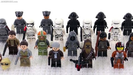 LEGO Star Wars Force Awakens Minifigs summary!