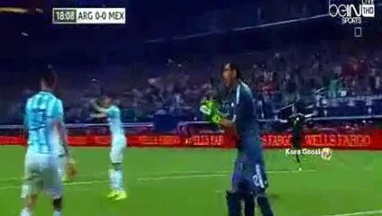 Mexico vs Argentina 2-2 Goles y partido 2015 match