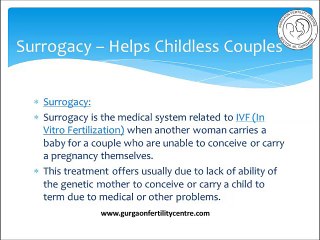 surrogacy helps childless couples