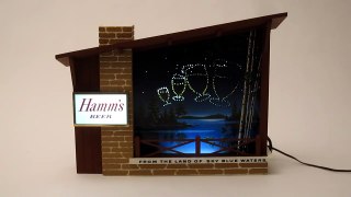 Hamm's Beer sign, circa 1960