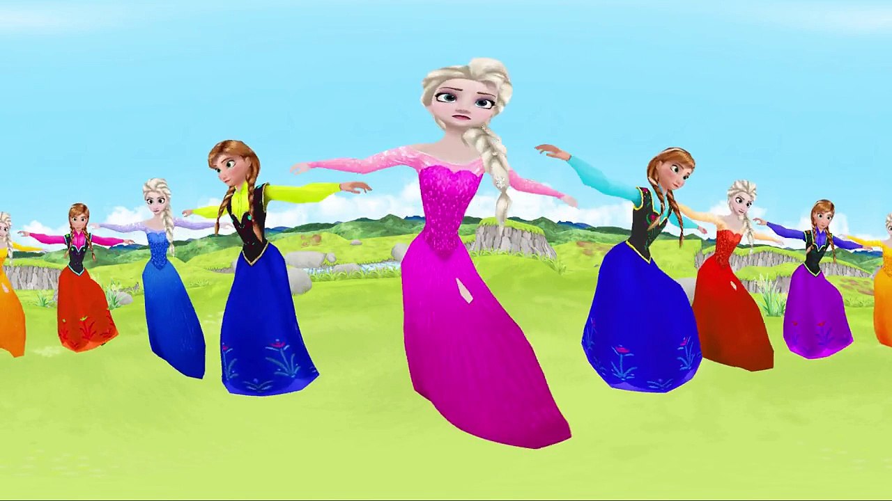 Frozen 360° Degree Ringa Ringa Roses Children Nursery Rhymes | Frozen