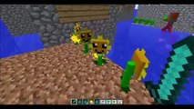 Minecraft Plants Vs. Zombies Mod Gameplay