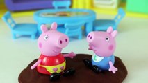 Peppa Pig  Disney Cars Toy Fire Truck Mater and Mummy Pig Daddy Pig