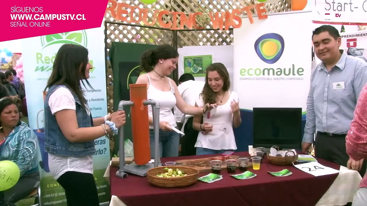 Universidad de Talca realiza exitosa Feria de Emprendimiento