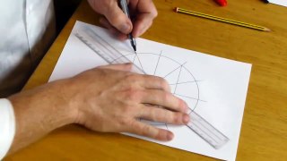 How to draw an Islamic geometric pattern: Ayyubid Star.