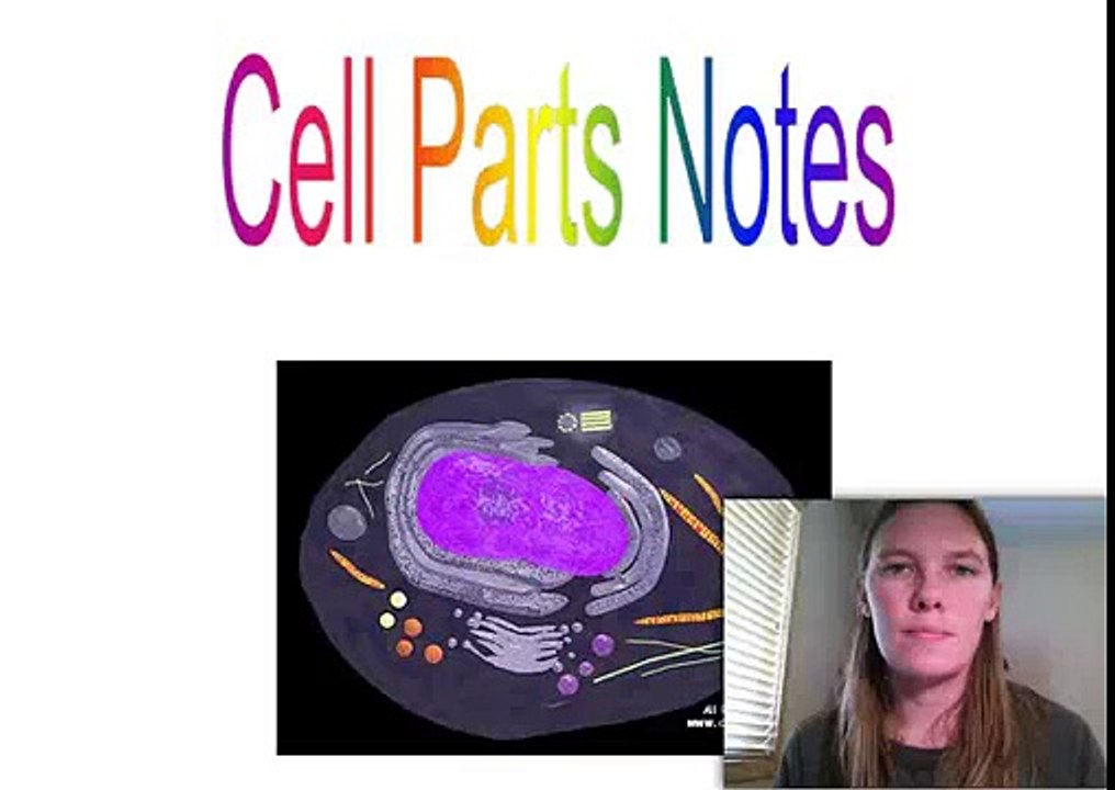 Cell Parts 7 Lecture