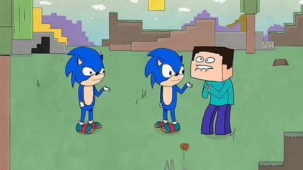 VanossGaming Animated  Sonic, and Minecraft  BaconatorOC