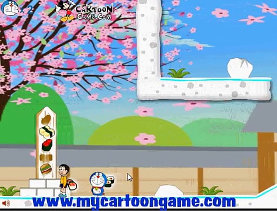 Game bay cùng doremon - Đi tìm đồ ăn