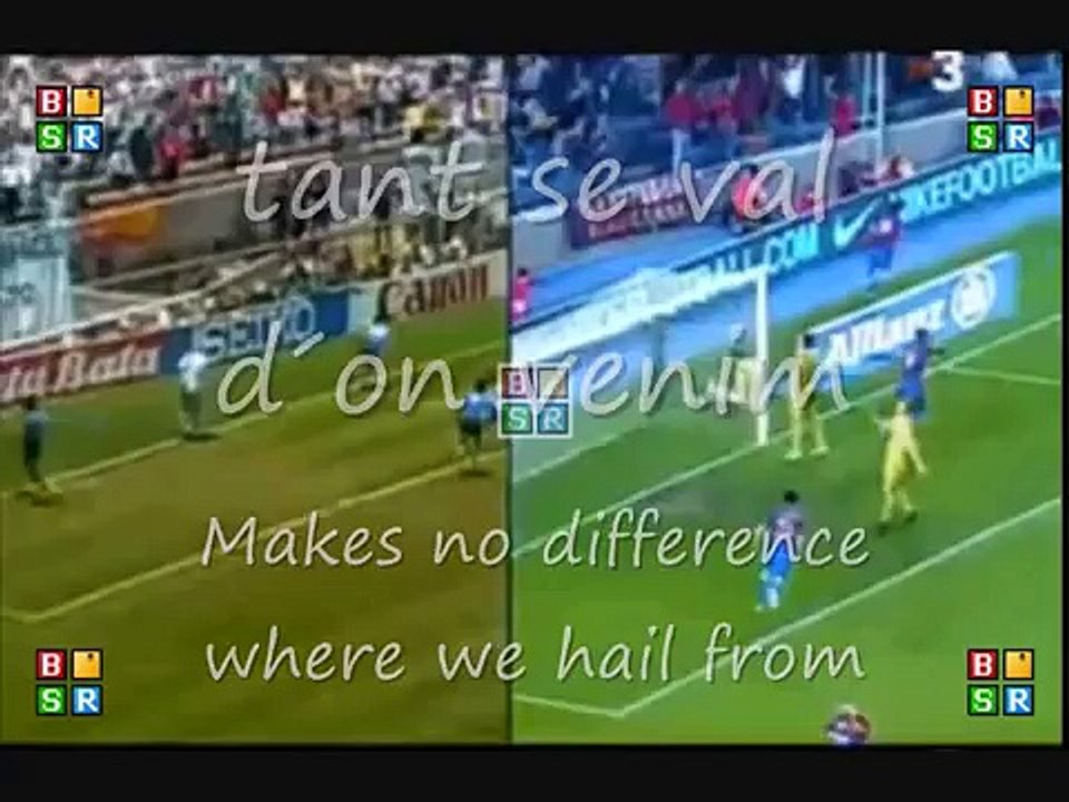 Cant del Barca/Barcelona song, lyrics and translation