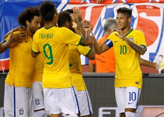 Neymar leads the way for Brazil in comfortable 4-1 victory against the USA in Boston