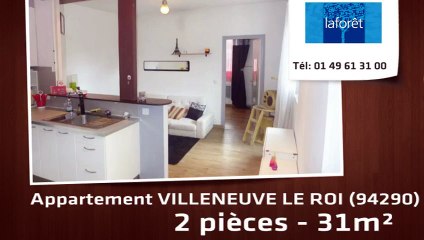 A louer - Appartement - VILLENEUVE LE ROI (94290) - 2 pièces - 31m²