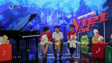The Voice Kids 2015| Vòng Đối Đầu| Chú Hai Lúa - Thiên Phúc & Công Quốc & Thế Thanh