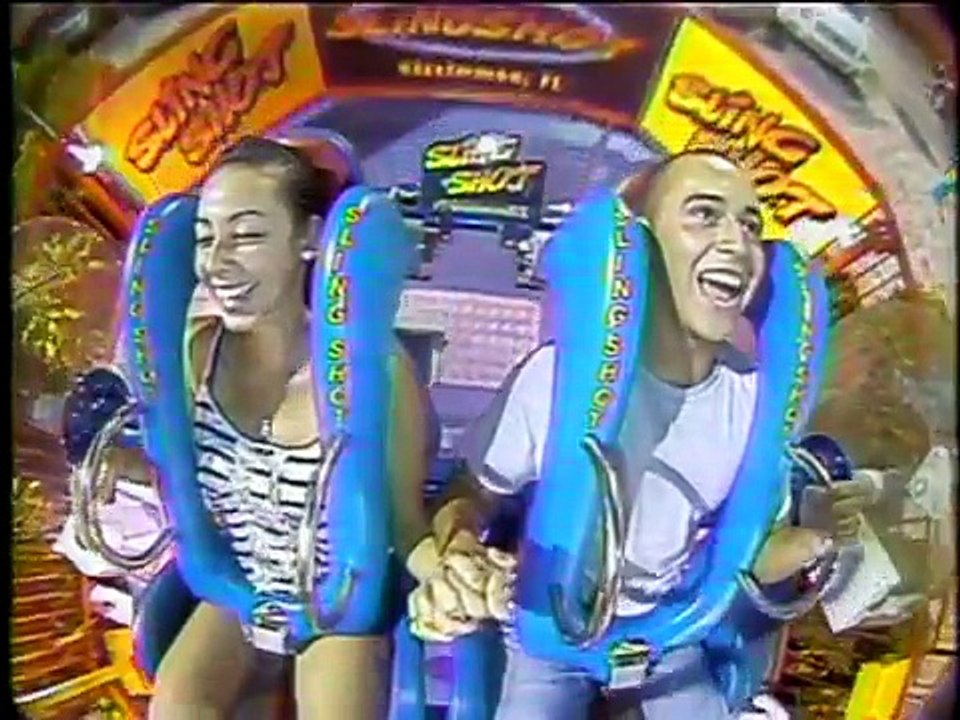 Lunaparkta "iki kez" bayılan genç !