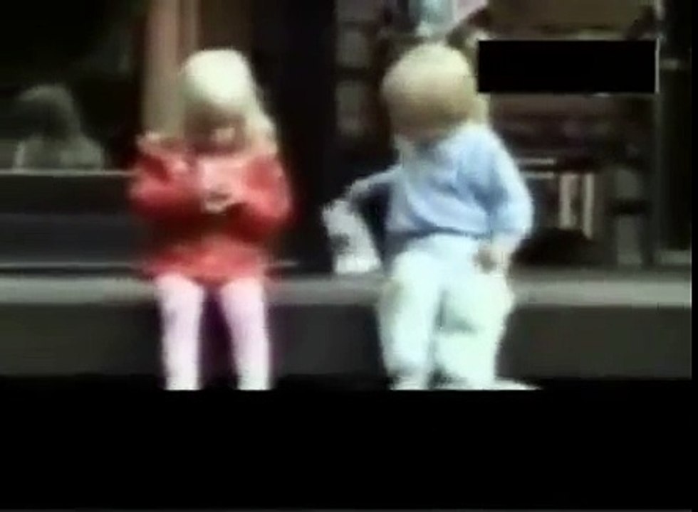 children doing funny things