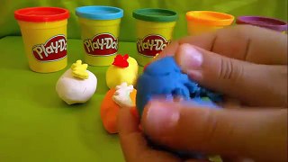 Play Doh Surprise Eggs Kinder Surprise Disney Pixar Cars Mickey Mouse