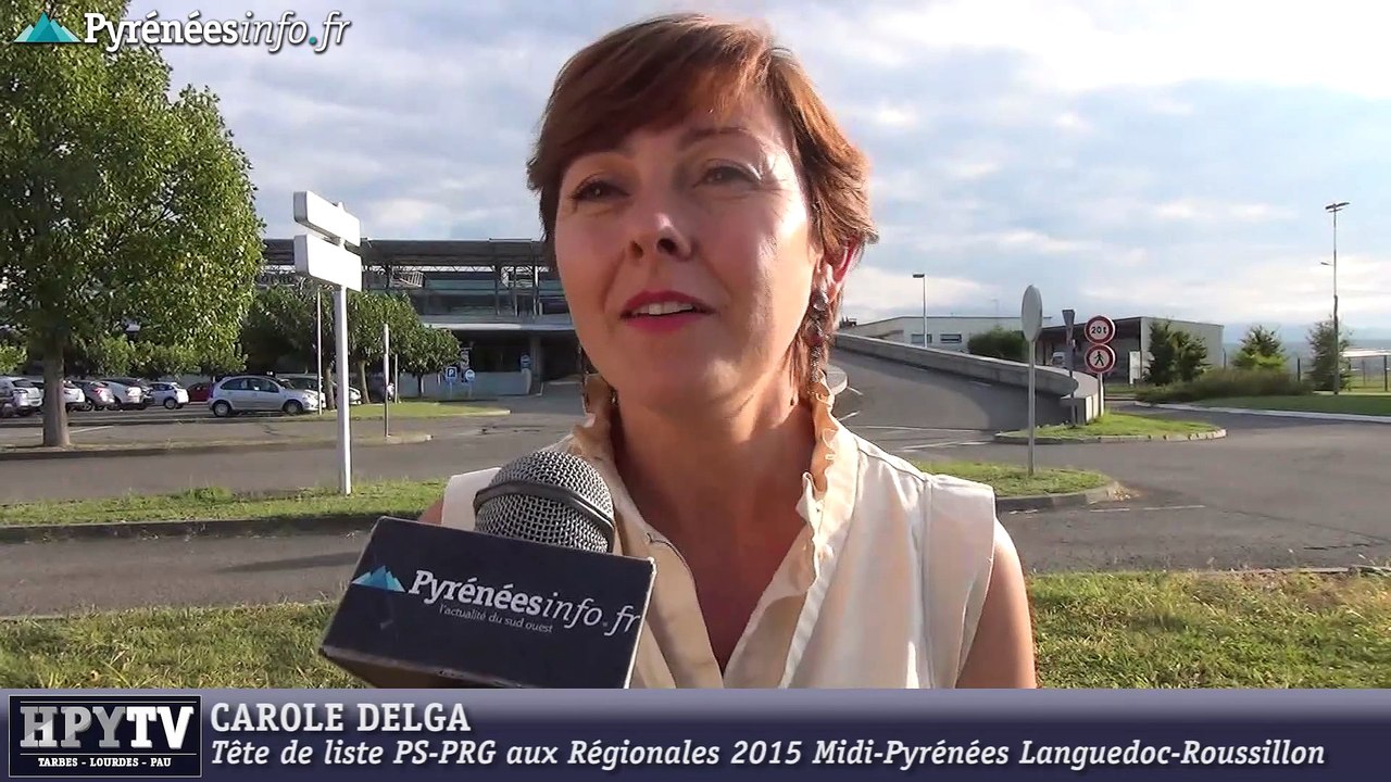 [REGIONALES 2015] Carole Delga PS-PRG à Tarbes (8 septembre 2015)