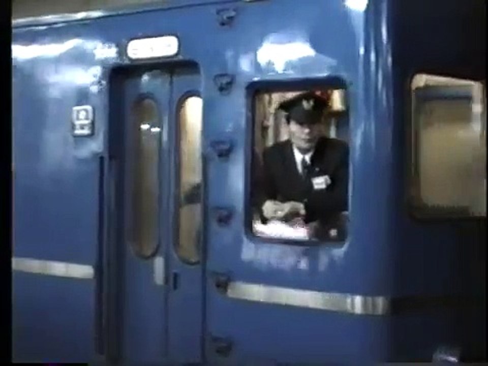 【車内放送】寝台特急あかつき（14系　阪神淡路大震災直後の車窓）