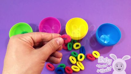 Learn Colors with Hair Tie! Find the Right Colour! Lesson 1