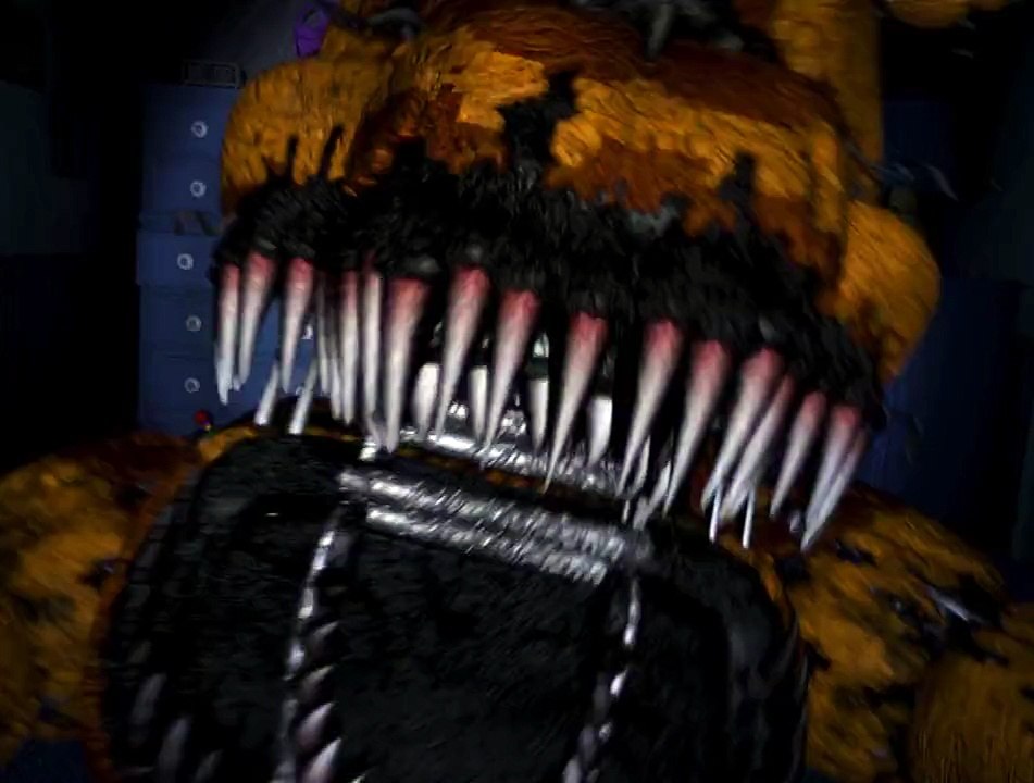 Bonnie Jumpscare | FNAF 1 | Nightmare Fredbear Version