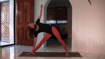 Yoga for Beginners - Triangle Pose Trikonasana