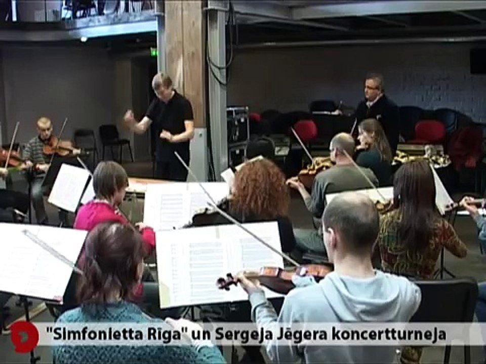 "Simfonietta Rīga" dodas koncertturnejā kopā ar Sergeju Jēgeru