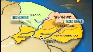 Grandes obras de infraestrutura-sertão nordestino- Globo News-PARTE 1