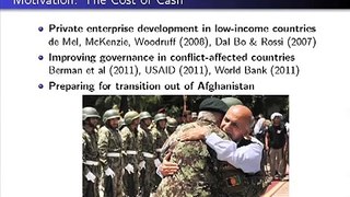Mobile Payments, Conflict, and Corruption in Afghanistan