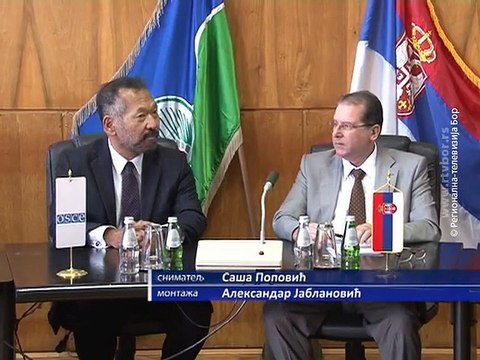 Misija OEBS-a u poseti opštini Bor, 09. septembar 2015. (RTV Bor)