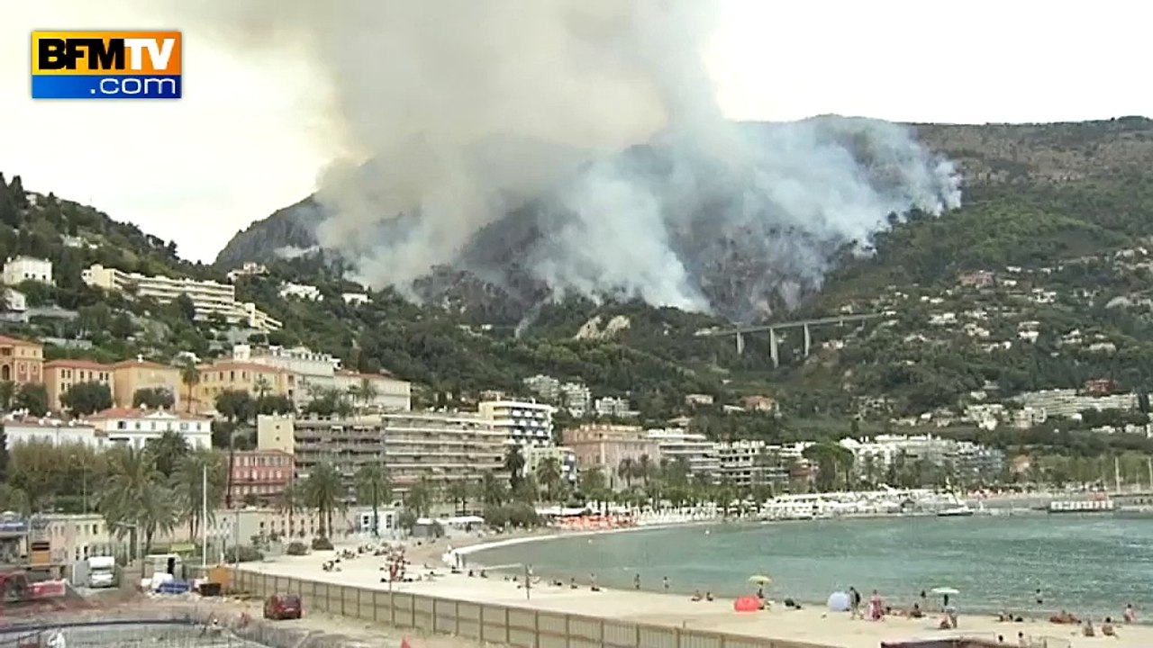 Incendie à Menton: "Très rapidement, il y avait des flammes de 15 mètres"