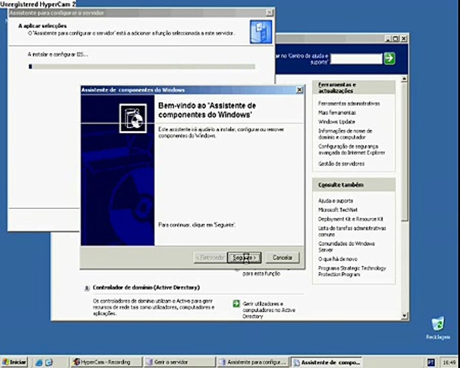 Criar servidores WEB com o Windows Server 2003