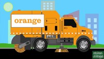 Street Sweepers Teaching Colors   Learning Basic Colors Video for Kids | song for children