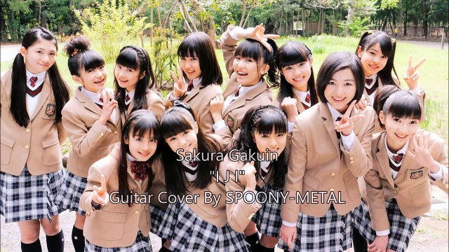 SAKURA GAKUIN - IJI Guitar Cover (BABYMETAL TUNING) by SPOONY-METAL