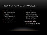 Very Easily earning money from dailymotion and Youtube