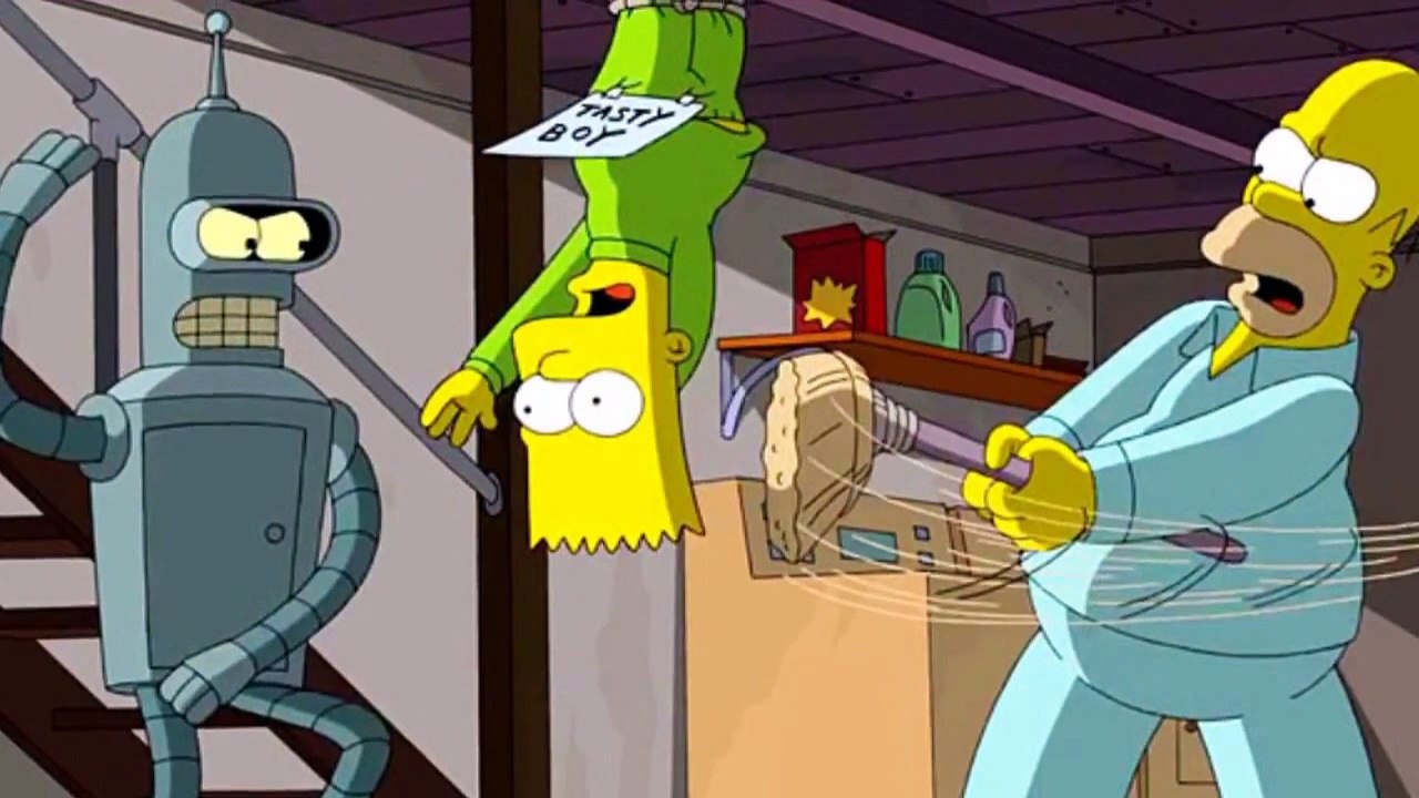 ¿HOMERO ES BENDER  EN EL FUTURO? | TEORÍA DE LOS SIMPSON Y FUTURAMA