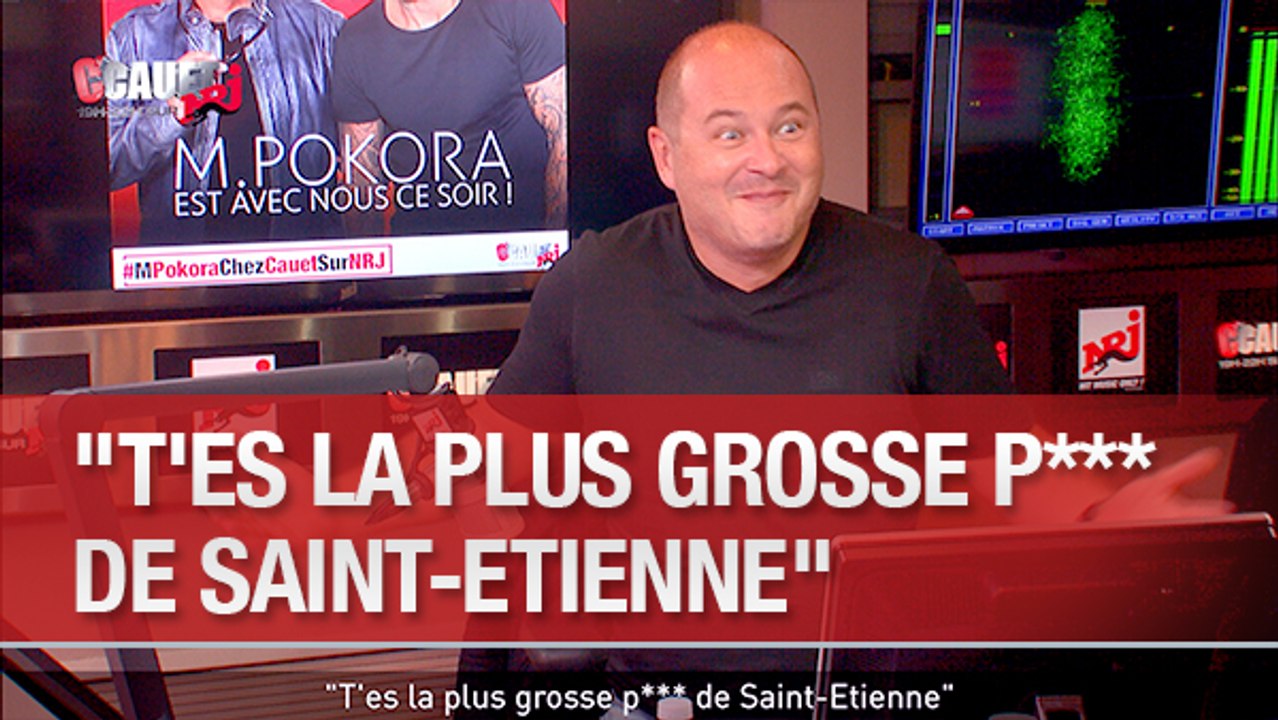 "T'es la plus grosse p*** de Saint-Etienne" - C'Cauet sur NRJ