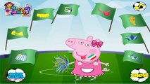 Peppa Pig animadora En los Mundiales  ᴴᴰ ❤️ Juegos Para Niños y Niñas