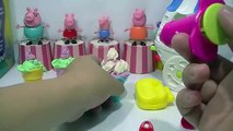 Creations play doh sweet shoppe Ice cream for peppa pig videos