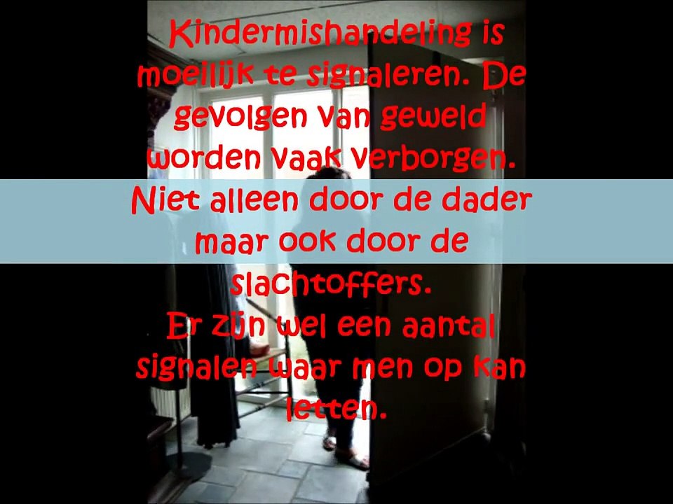 kindermishandeling K1. Fontys Pedagogiek Sittard
