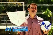 Thiago Silva, zagueiro da seleção, volta a ser menino quando empina pipa - Vídeo de Pipa