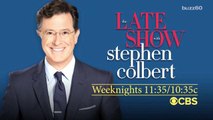 'The Late Show with Stephen Colbert' premiere features George Clooney, Trump jokes