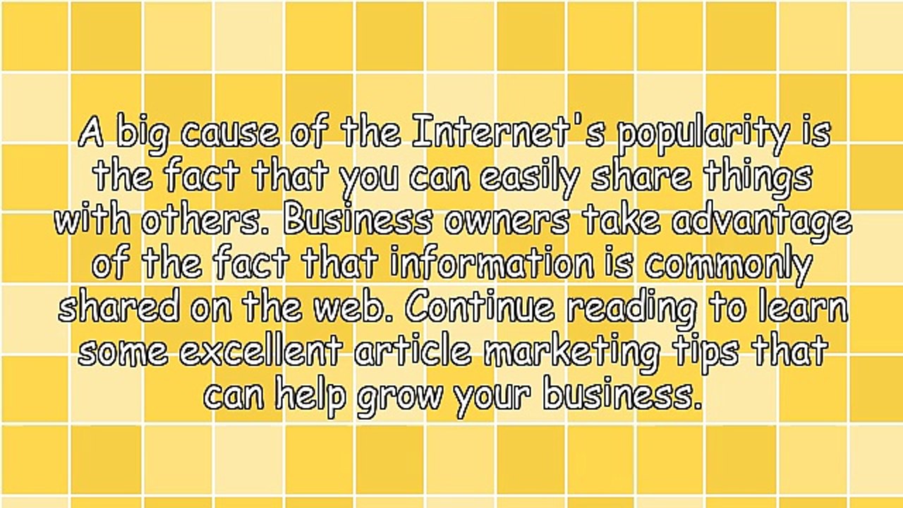 How To Benefit From Article Marketing