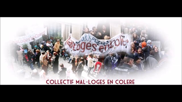 Paris 19ème: les mal-logés font leur rentrée.